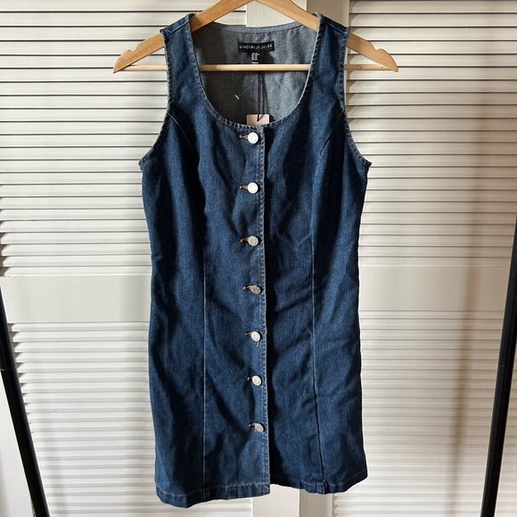 Sincerly Jules Dresses & Skirts - NWT Sincerely Jules Indigo Denim Tank Dress